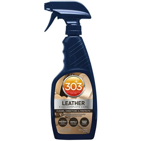 303 (30218) Leather and Vinyl Cleaner, Conditioner, Restorer and UV Protectant, 16 fl (Best Leather Restorer For Car Seats)