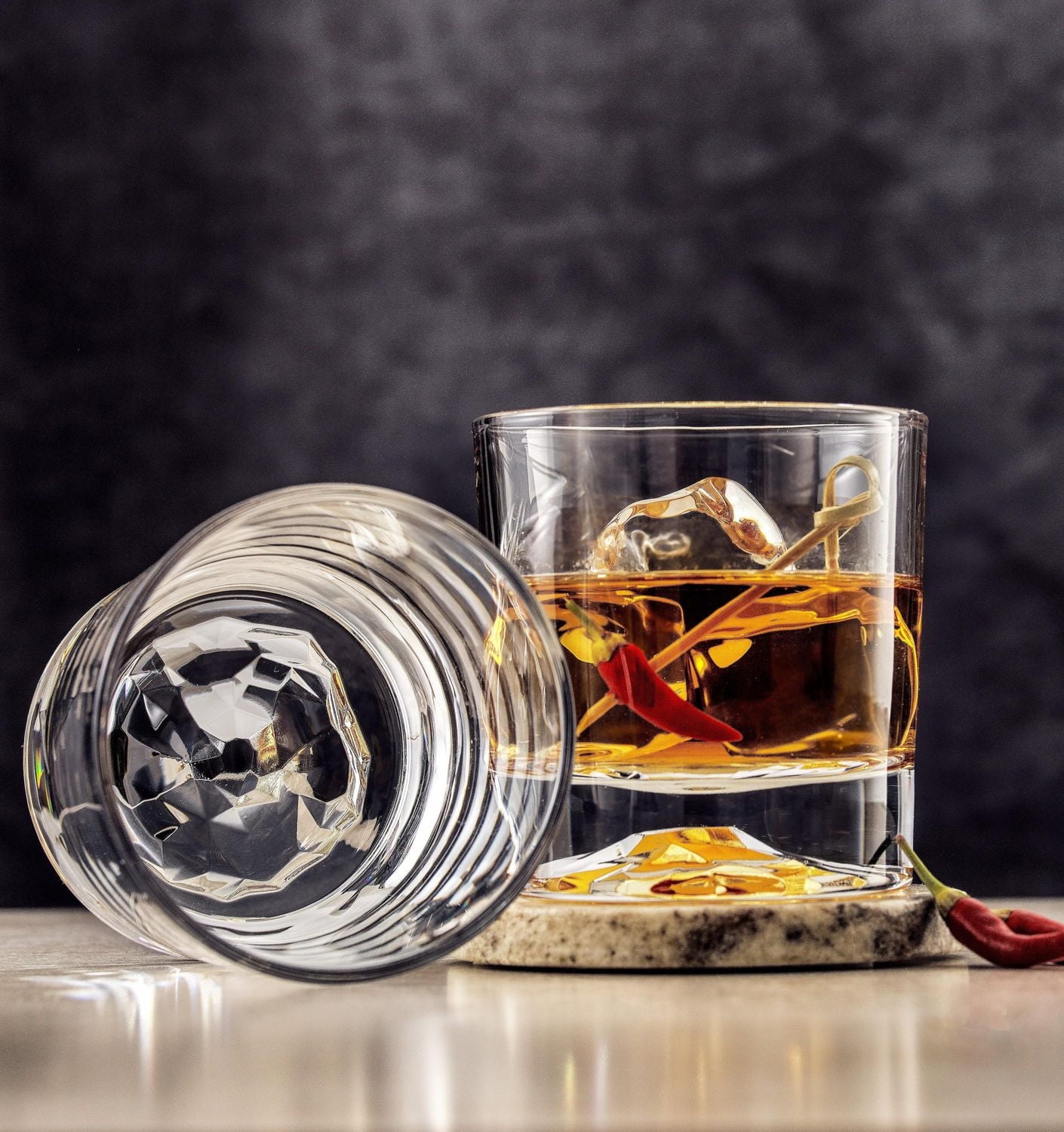 Radiant Double Old Fashioned Tumblers - 10 oz - Set of 4