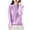 Hot Pink, variant on Miluxas Women's Solid Color Round Neck Sweater Pullover Long-Sleeved Knitted Bottoming Shirt top Yellow 16-180(XL)