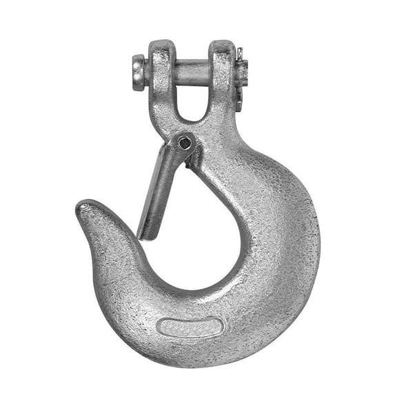 Campbell T9700424 HOOK 1/4IN CLEVIS SLIP GR 43 W/LATCH