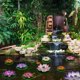 thumbnail image 2 of Noche De Loto Artificial Flotante Lámpara De Loto Led Luz De Ahorro De Energía Para Jardín Al Aire Libre Piscina Estanque Fuente Decoración Eigraketly HA046498-04, 2 of 6