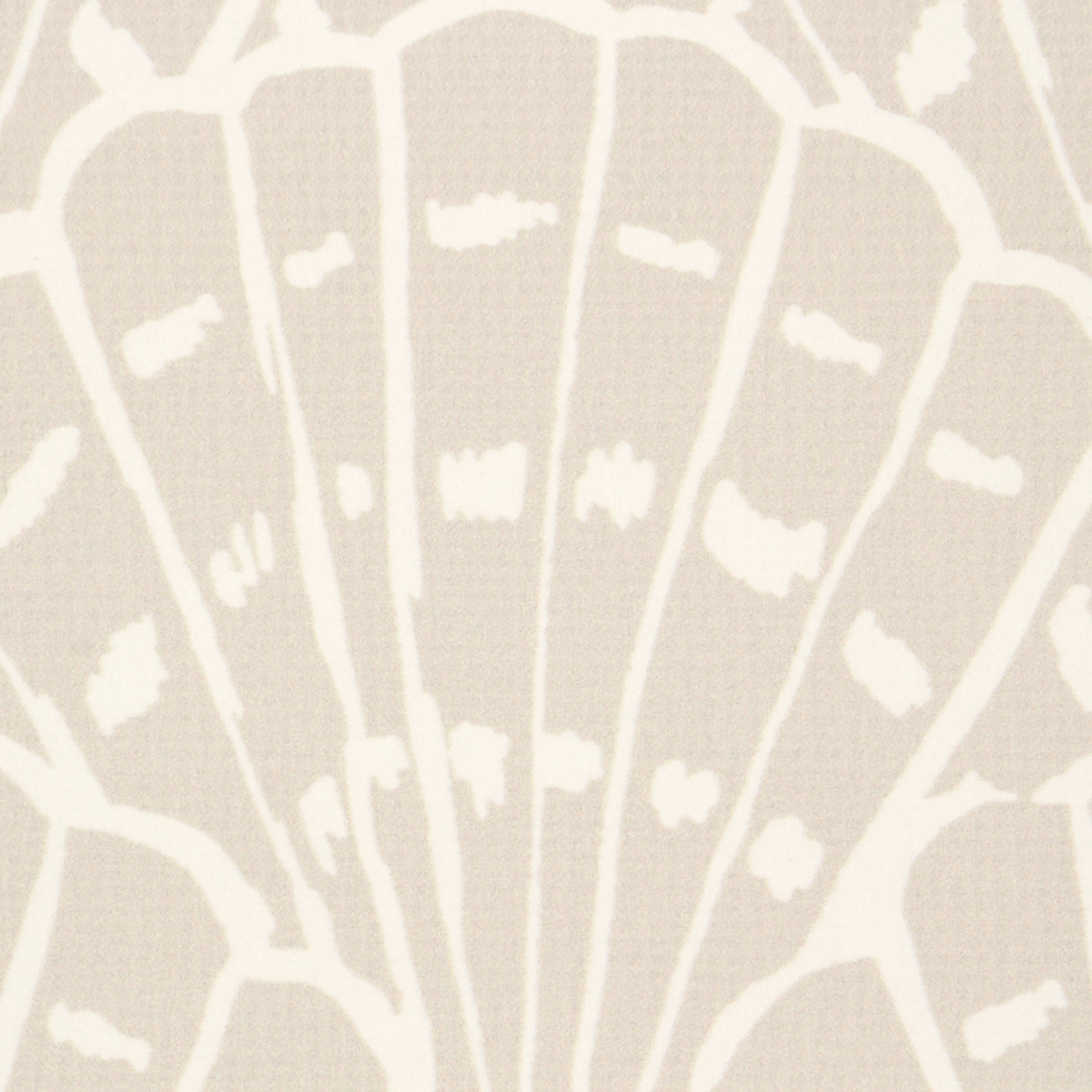 Apache Mills Cushion Comfort Sanibel Sea Shells in Papyrus Beige Kitchen Anti-Fatigue Mat, 18" x 30" & 20" x 41", 2 pack