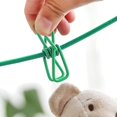 thumbnail image 4 of Alinna Tendedero Portátil Retráctil, Tendedero De Viaje Con 12 Pinzas Para Ropa, Secado En Interiores, Accesorios Para Acampar Al Aire Libre (Verde), 4 of 5