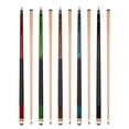 thumbnail image 1 of ASKA L2 Set of 5 Billiard Pool Cues - 58" Canadian Maple with Mixed Weights, 1 of 6