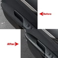 thumbnail image 5 of Xotic Tech Interior Door Armrest Cover Trim, Carbon Fiber Pattern, Compatible with Honda Civic 10th Gen (NOT Fit Fabric Material Armrest), 5 of 9