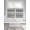White Light Gray Black, variant on Sage Green Grey Boho 2 Panel Kitchen Curtains for Small Windows, Vintage Ethnic Tribe Abstract Art Bathroom Tier Curtain, Short Window Treatment for Bedroom/Living Room 55"x36"