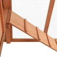 thumbnail image 3 of vidaXL Chicken Coop and Run Hen House with Nesting Box Pen Solid Fir Wood, 3 of 30
