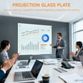 thumbnail image 7 of Glass Dry Erase Board with Magnets & Markers, Frameless Magnetic Whiteboard for Wall, Stain Resistant, Easy Clean, for Office, Home, Classroom, 7 of 7