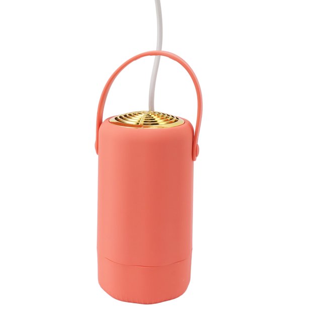 Portable Clothes Dryer, 7.1x3.5in Home Small Dryer with a Small Drying Bag Four Speed Wind Control Dryer Orange Portable Clothes Dryer for Home and Traveling