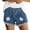 Blue, variant on Qgtaibl Jean Shorts for Women Mid Rise Stretchy Ripped Denim Shorts with Pockets Casual Hot Hem Distressed Summer Jorts Blue XXL