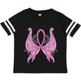 thumbnail image 3 of Inktastic Breast Cancer Awareness with Butterfly Ribbon Words Boys or Girls Toddler T-Shirt, 3 of 5