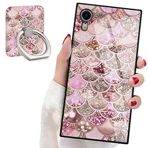Bitobe Iphone Xr Square Edges Case With Phone Ring Stand Mermaid Size No Size Walmart Com