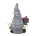 thumbnail image 3 of Garden Gnome Statue Outdoor Decor Large Flocked Resin Gnome Figurine with Solar Light Holding Lantern Welcome Sign Garden Yard Decorations Dwarf Sculpture for Outside Patio Porch Lawn Decor, 3 of 5
