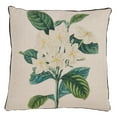 thumbnail image 2 of Saro Lifestyle Gardenia Design Poly Filled Throw Pillow, 2 of 5