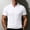 White, variant on FRSASU Men's Polo Shirt Short Sleeve Jacquard Business Casual Breathable Casual Summer Tops White