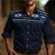thumbnail image 3 of Camisa étnica tribal retro para hombre, ropa informal para exteriores, suave, de talla grande, de alta calidad, estilo nuevo 2024, 3 of 5