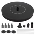 thumbnail image 3 of Solar Fountain, 120-220L/h Solar Water Fountain 30-60cm With Fixed Buckle For Outdoor, 3 of 8