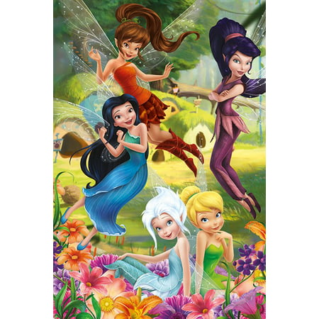 Disney Fairies - TV Show Poster / Print (Tinkerbell & Friends - Flowers) (Size: 24