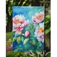 thumbnail image 4 of Peonies in Watercolor Garden Flag 11.25 in x 15.5 in, 4 of 5