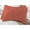 Brick Red, variant on 2 Piece Pinch Pleated Solid Black Pillow Shams, (Standard 20X26 Pillow Cover), 100% Egyptian Cotton, 800 Thread Count, Standard Size
