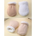 thumbnail image 4 of HZKAICUN Baby Anti-scratch Gloves Baby Warm Protective Gloves Thick Cotton Newborn Small Gloves, 4 of 9