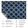 thumbnail image 3 of Mykonos Design 100% Eco-friendly Lightweight Plastic Outdoor Mat/Rug, 3 of 5