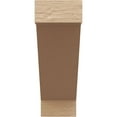 thumbnail image 2 of Ekena Millwork 5"W x 14"D x 14"H Burlington Rough Cedar Woodgrain TimberThane Knee Brace, Primed, 2 of 6