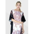 thumbnail image 2 of Miss Lavish London Kaftan Dresses for Women,Beach Kaftan Coverups,Hawaiian Coverups for Women,Long Beach & Swimsuit Coverups,Plus Size African Caftan Dress,Moroccan Style Loungewear Black Jewel XL, 2 of 6