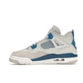 thumbnail image 2 of Jordan Kid's 4 Retro Military Blue (2024) Basketball Shoes, from StockX, 2 of 5