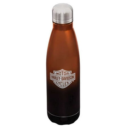

Harley-Davidson Electroplate B&S Metallic Stainless Steel Water Bottle - 17 oz. Harley Davidson