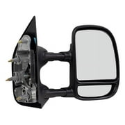 Right Towing Mirror - Compatible with 2003 - 2005 Ford E-150 Club Wagon Standard Passenger Van 2-Door 2004