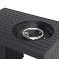 thumbnail image 4 of Paramount Offset Extruded Aluminium Rectangle Firepit Table, 4 of 9