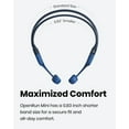 thumbnail image 3 of Shokz OpenRun Mini Bone Conduction Waterproof Bluetooth Headphones for Sports (Blue, Mini), 3 of 8