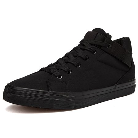 

NAYUKA 2024 Black Sneakers Men Canvas Shoes Height Increasing 3cm Cool Young Man Footwear Breathable Cloth Mens Casual Shoes Father‘s Day Gift