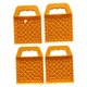 thumbnail image 5 of Juego de 4 placas de soporte para remolque, almohadillas estabilizadoras para autocaravanas, bloques de elevación, Naranja, 5 of 9