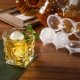 thumbnail image 2 of 4-Hole Ice Ball Maker, Sphere Ice Maker, 2/4/6 PCS Round Ice Cube Mold, Ice Hole Covers - Food Grade Material, Ice Ball Maker, Whiskey Ball Ice Maker Machine, Easy Fill & Release, 2 of 6