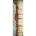 thumbnail image 2 of Addison Rugs Mayfield Premium Machine Washable Transitional Abstract Rust Runner Rug, 2'3" x 7'6", 2 of 6