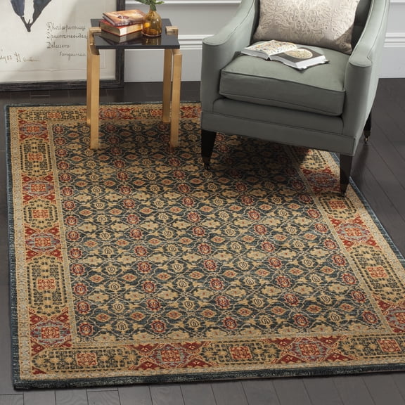 Safavieh Mahal Samson Oriental Area Rug, Light Blue/Red, 5'1" x 7'7"