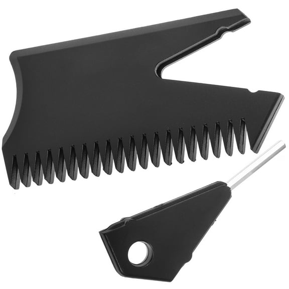HAKIDZEL Surfboard Wax Kit 1Set Plastic Wax Comb For Surfboard Maintenance Rectangle Shape