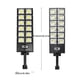 thumbnail image 5 of Toystoory Luz de pared Sensor recargable Cuerpo Inducción Solar Lámpara automática ajustable Impermeable Equipo de iluminación resistente a la Iluminación y accesorios Tipo 2 10 luces Toystoory HA073713-09, 5 of 6