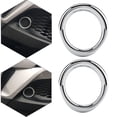 thumbnail image 4 of Foglight Trim, Front Fog Lamp Cover Stylish 2Pcs  For Decoration Replacement For CHR 2017-2018, 4 of 8