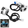thumbnail image 4 of Pair Motorcycle Handlebar Switch Control Button for Turn Signal Headlight Horn 25mm Universal, 4 of 5