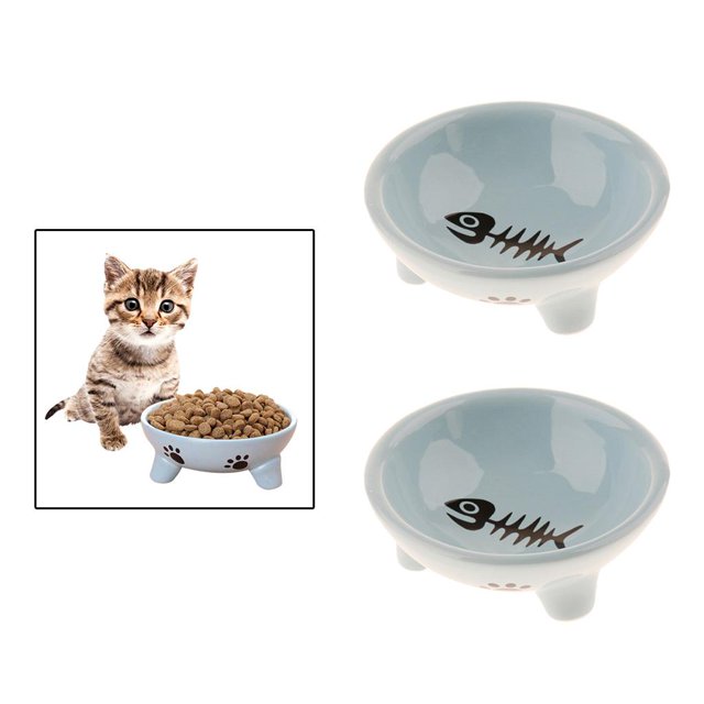 Cuenco para perros de 2 piezas Cuenco para perros Cuenco para Cuenco para comida para Comida para perros de peluche Fernando Cuenco de comida para gatos y perros