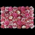 thumbnail image 2 of 30 Piezas Gradiente Pétalos De Rosa Roja Flor De Pared Flor Artificial Pétalos De Seda Para El Día De San Valentín Boda Decoración De Flores 23.62x15. Sunnimix Panel de pared rosa de seda de boda, 2 of 8