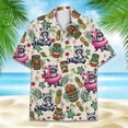 thumbnail image 5 of Camisa hawaiana divertida para hombre, sudadera playera con estampado de gato y música en 3D, camisa de manga corta de diseñador callejero, ropa para hombre de alta calidad, 5 of 5