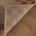 thumbnail image 3 of nuLOOM Prisellae Bordered Checkered Indoor/Outdoor Area Rug, 9' x 12', Prisellae Red, 3 of 7