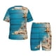 thumbnail image 1 of Balery Shells and Starfish Conjunto de Pijama Infantil de Manga Corta con Estampado – Ropa de Dormir de Algodón Suave-Large, 1 of 6