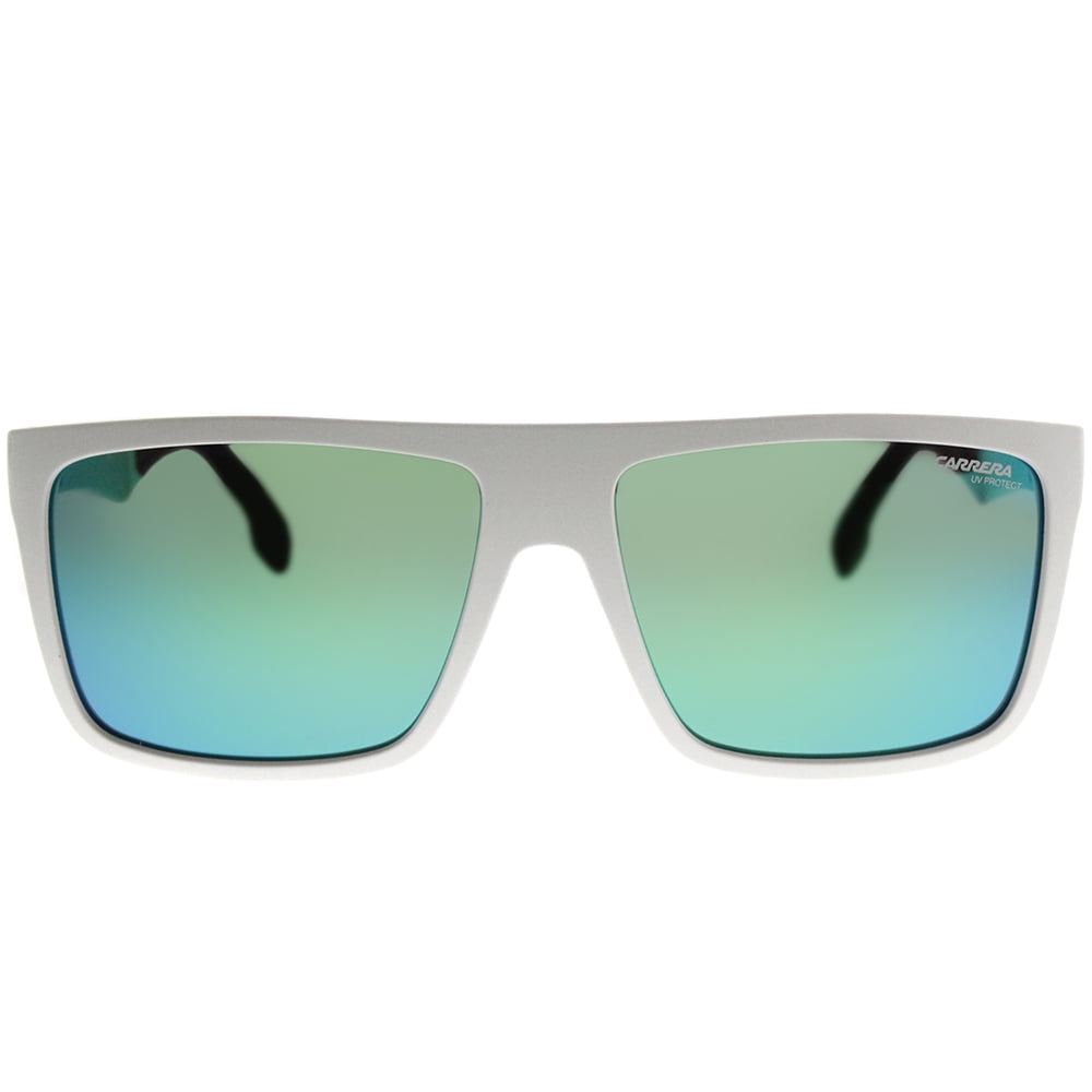 5039S 0WWK Carrera Men's Flat-Top Square Sunglasses w/ Multi-Mirror Lens 