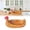 D, variant on USUERY Cute Handwoven Rattan Animal Storage Basket For Home Decor Toys Snacks Chicken Swan Shapes Natural Brown Yellow