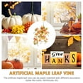 thumbnail image 6 of DRAFIDEEP Maple Leaf Vine Decor Assorted Color 1Set 25.6x9.1in, 6 of 8